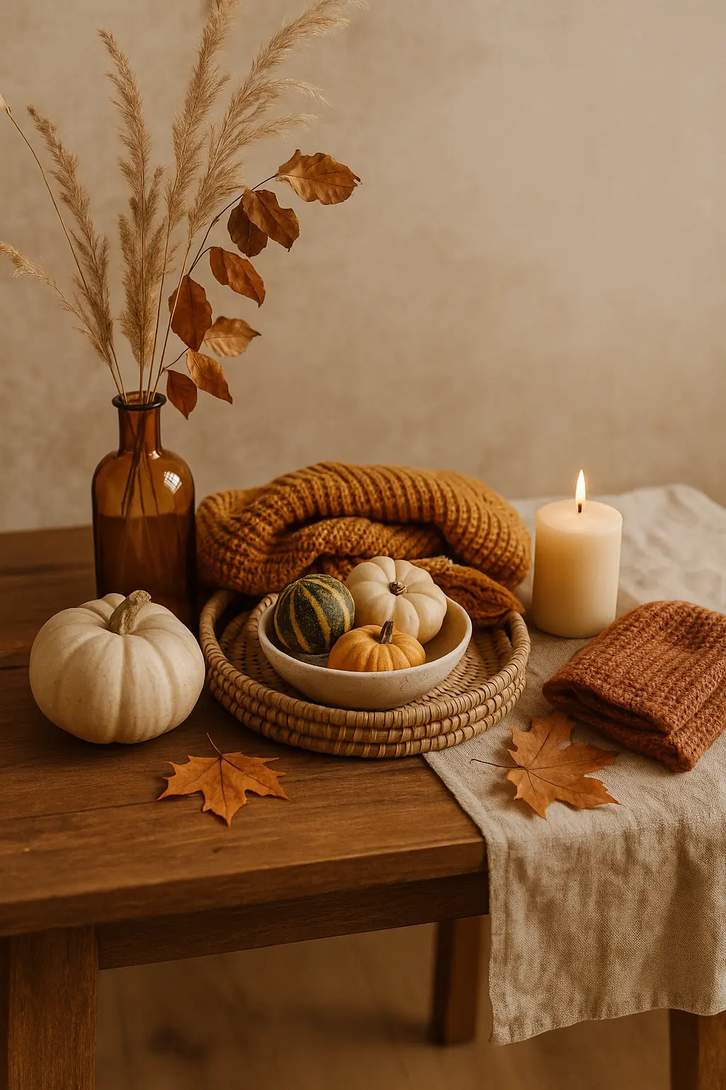 A cosy autumn sanctuary inviting slower, gentler evenings