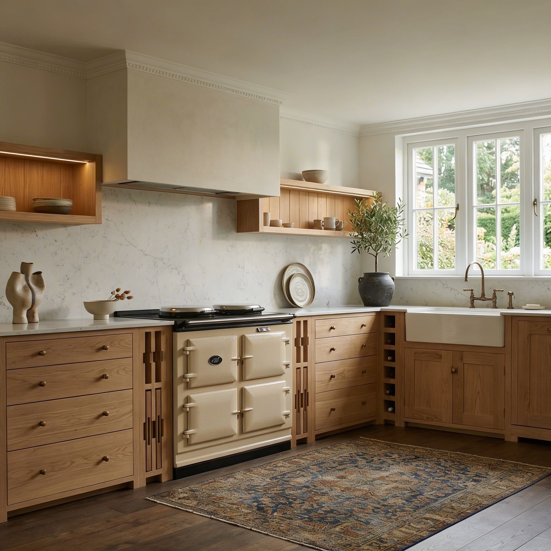 A timeless, balanced kitchen designed to age gracefully