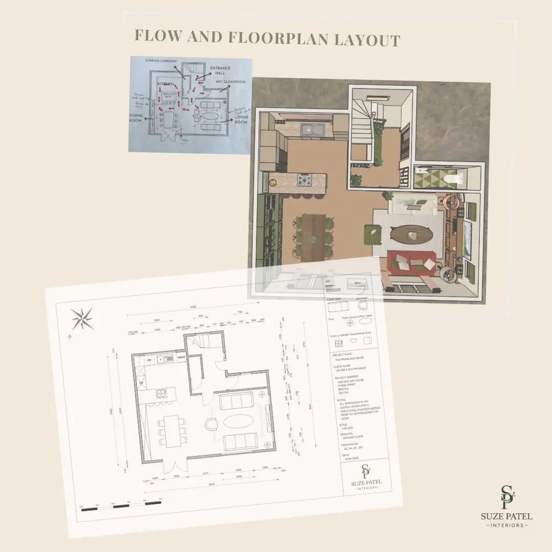 A composed living space showing how layout shapes feel
